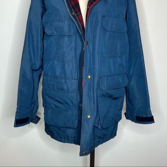 Vintage WOOLRICH Wool diving JACKET Coat size Medium - Picture 5 of 15